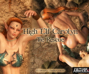 Hohe Gnome Carolyn die Rettung