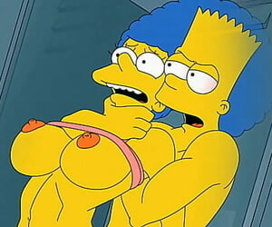 gospodyni Marge jęki round..