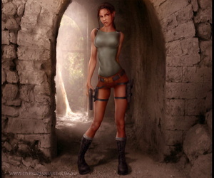 Lara Croft katakumby raider..
